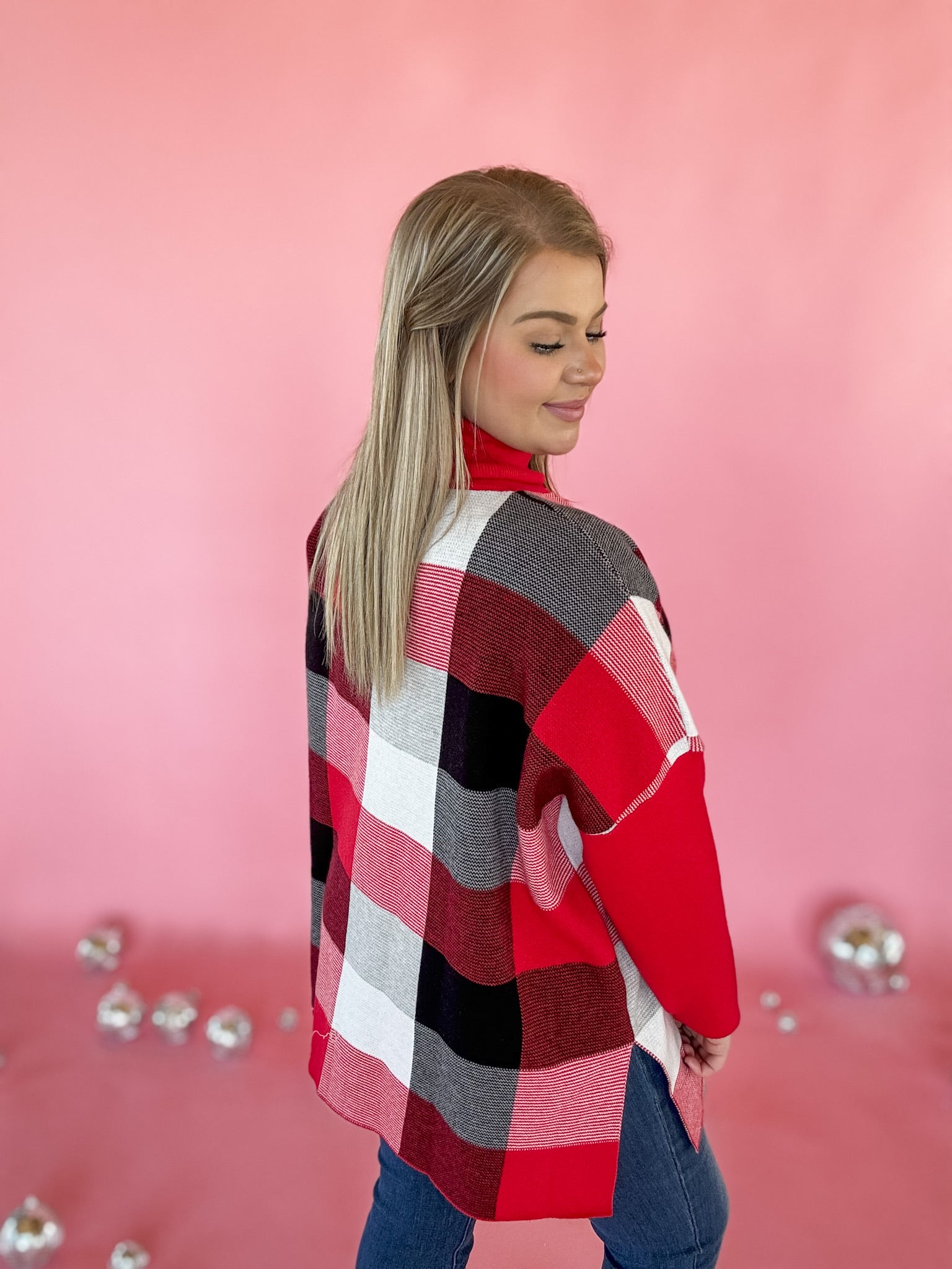 Gingham Grove Sweater