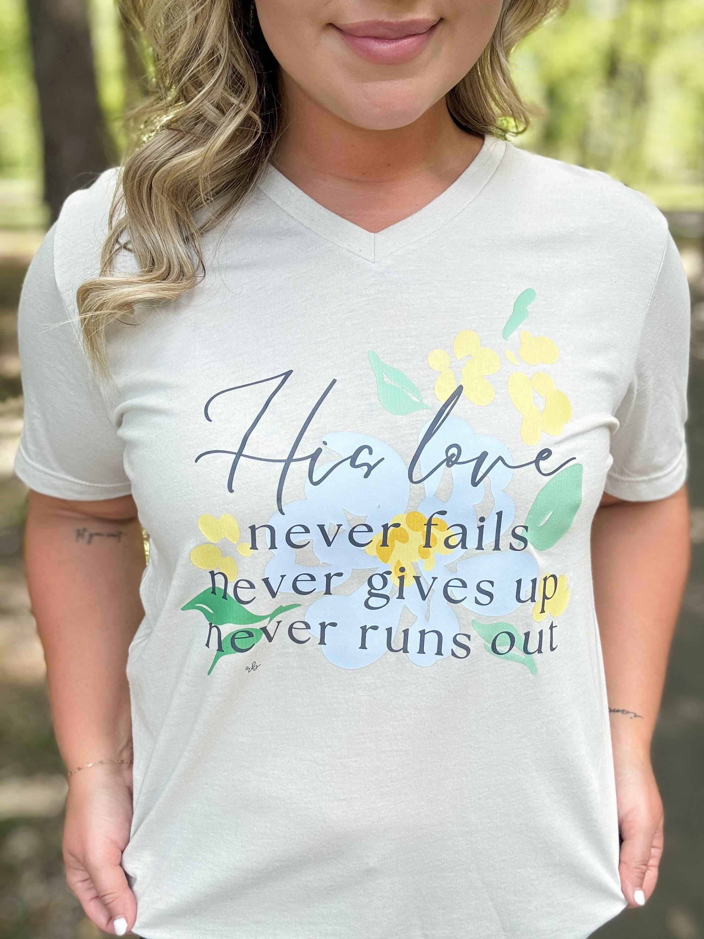 His Love Graphic Tee