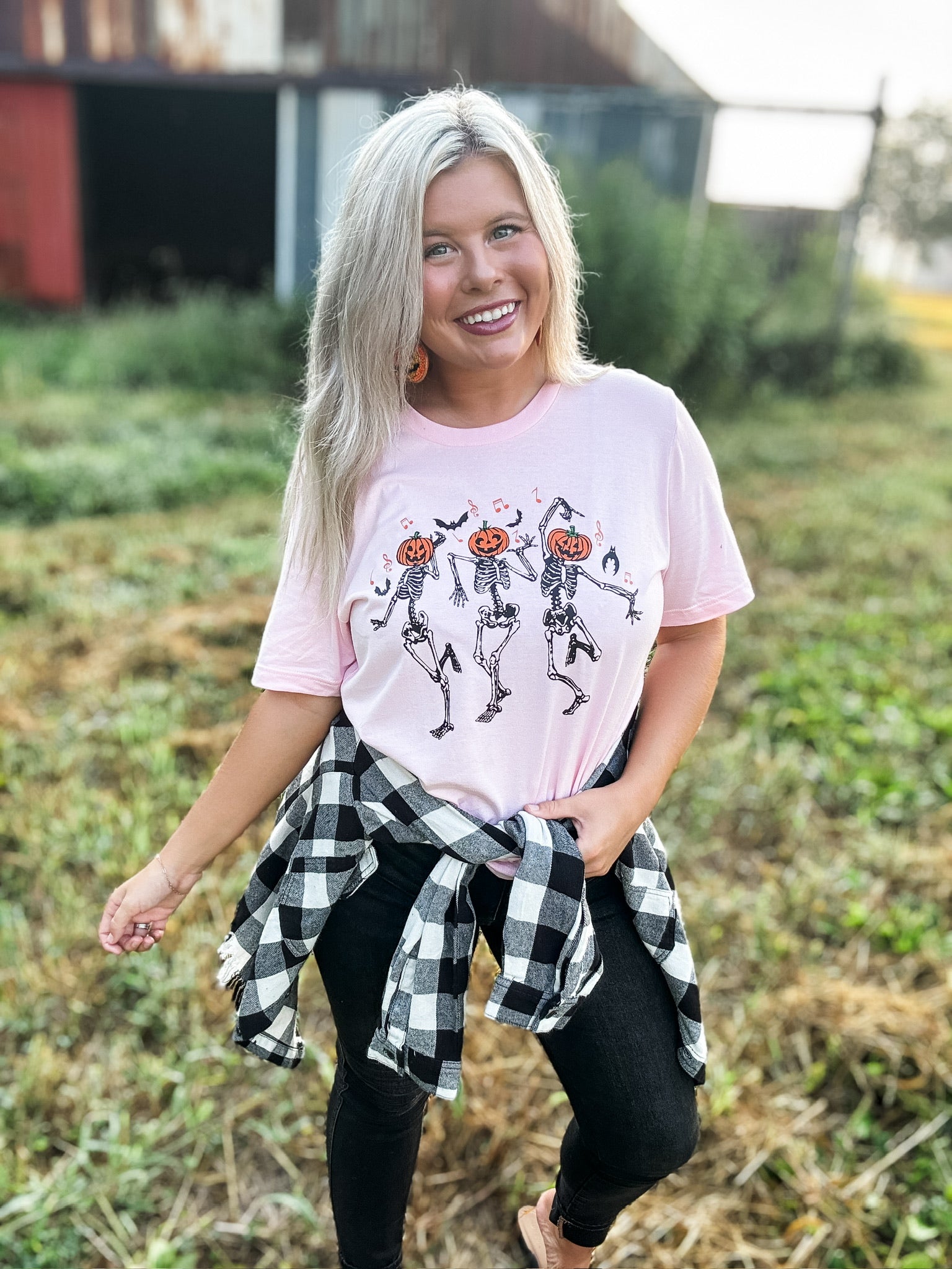 Dancing Skeletons Graphic Tee