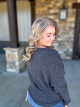 Comfy Core Top - Charcoal