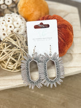 Graceful Sweep Earring - Grey