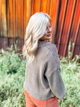 Forget Me Not Sweater - Brown