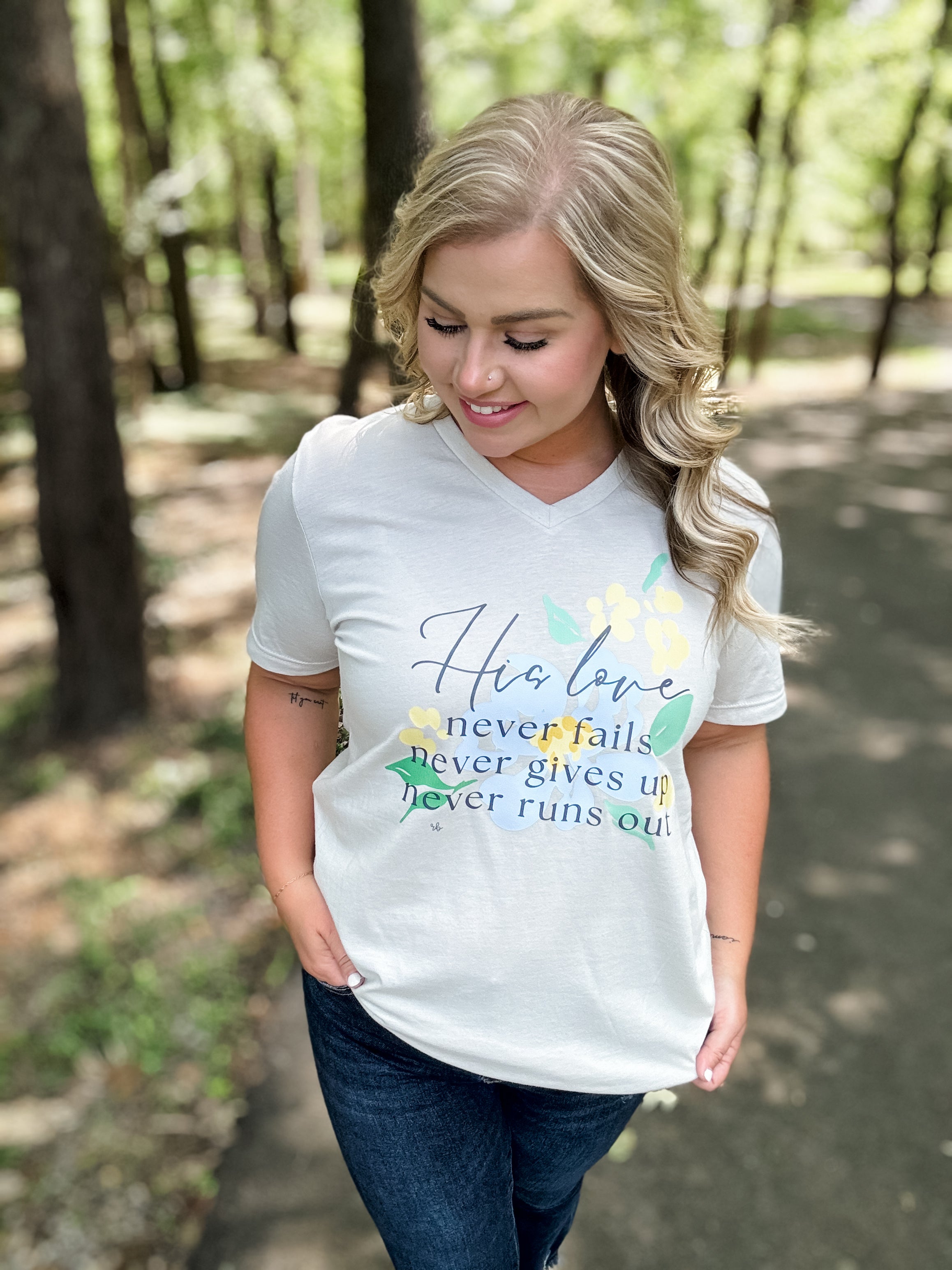 His Love Graphic Tee