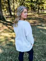 Casual Couture Top - Ivory