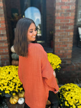 Memory Lane Sweater - Pumpkin