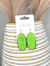 In My Dreams Earring - Neon Green