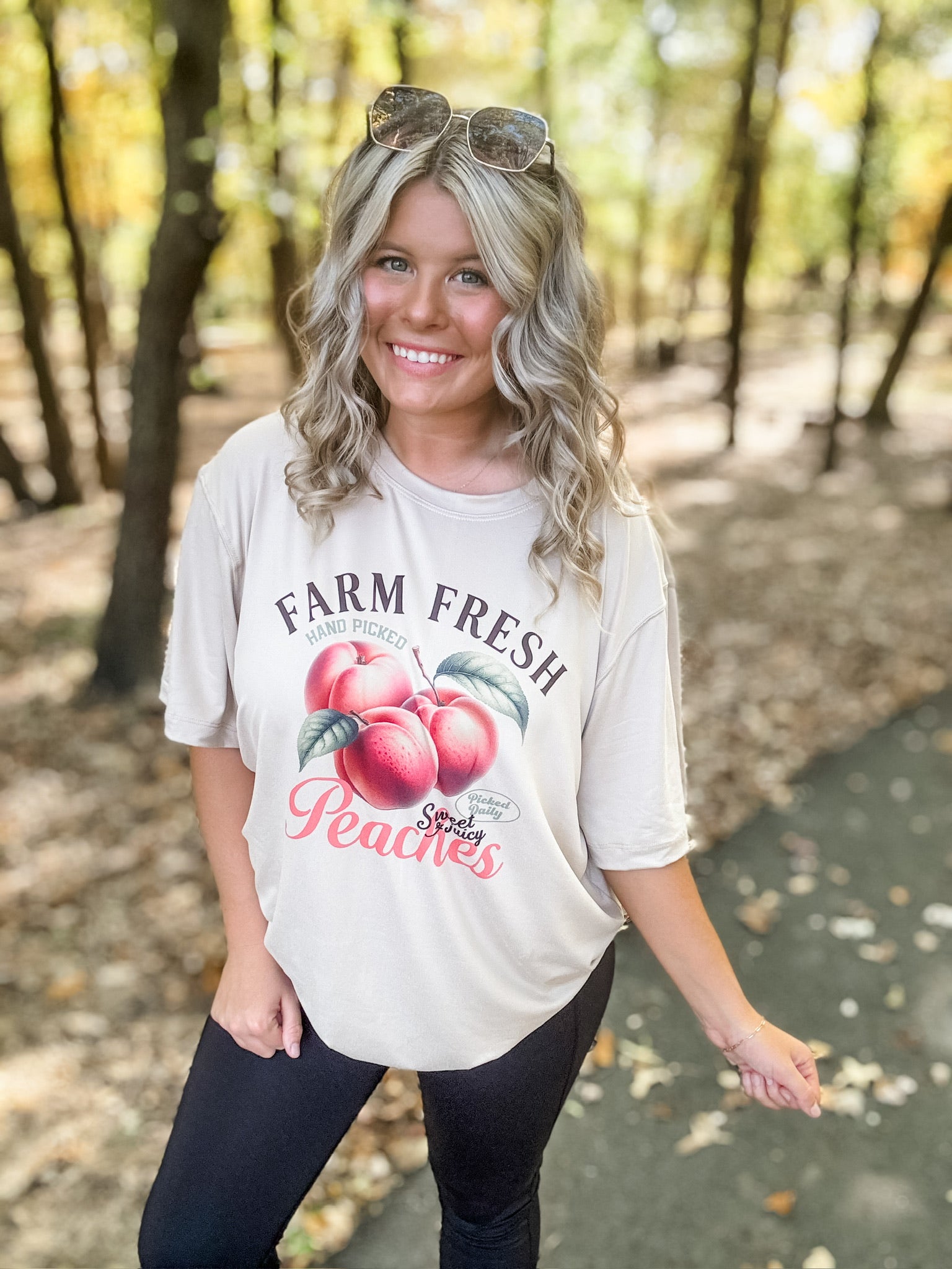 Farm Fresh Peach Tee