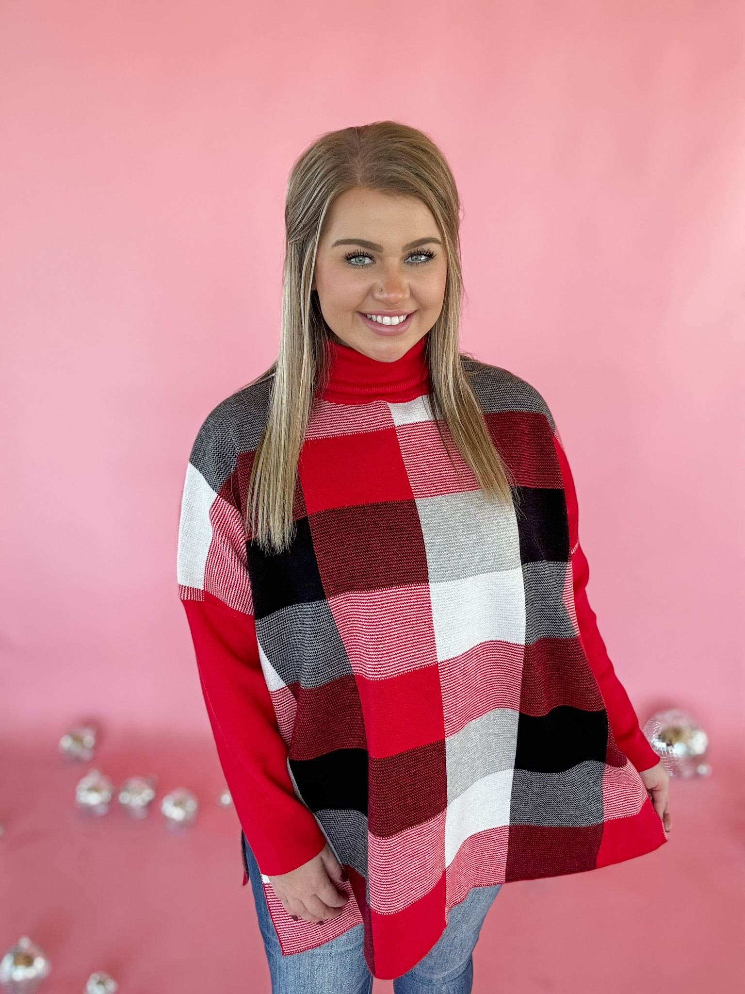 Gingham Grove Sweater