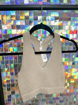 Twist & Shout Tank Top - Mocha FINAL SALE