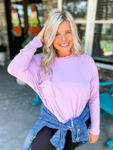 Harvest Heritage Top - Lavender