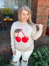 Cherry Picking Sweater