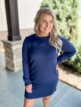 Ready For The Day Dress - Navy FINAL SALE