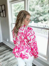 River Rapids Top - Pink FINAL SALE