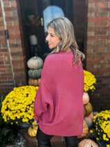 Memory Lane Sweater - Marsala