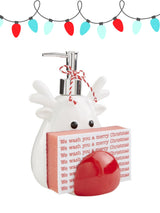 Mud Pie Reindeer Pump & Sponge Set