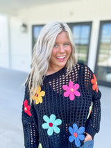 Dock Side Crochet Sweater