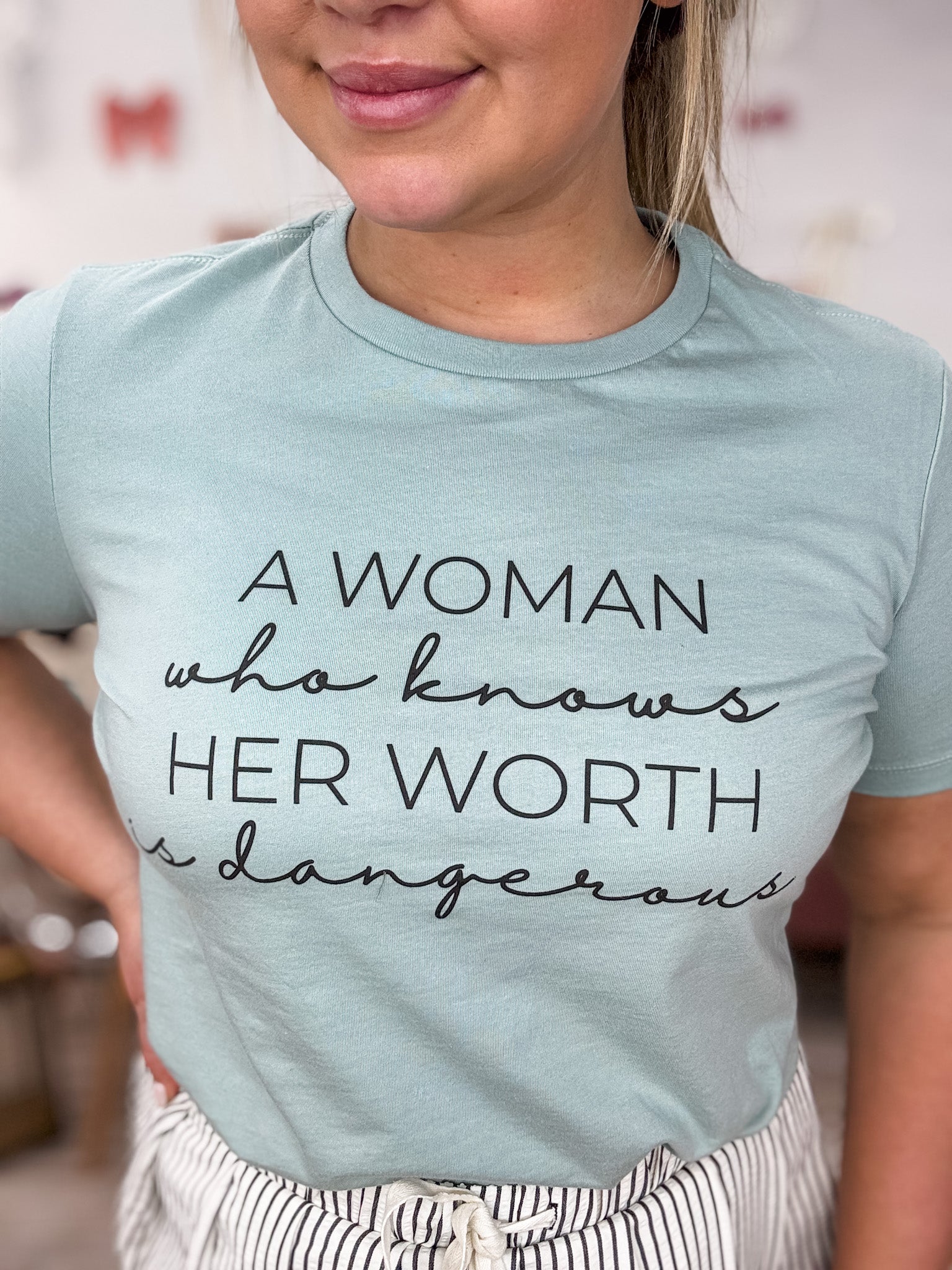 Her Worth Graphic Tee