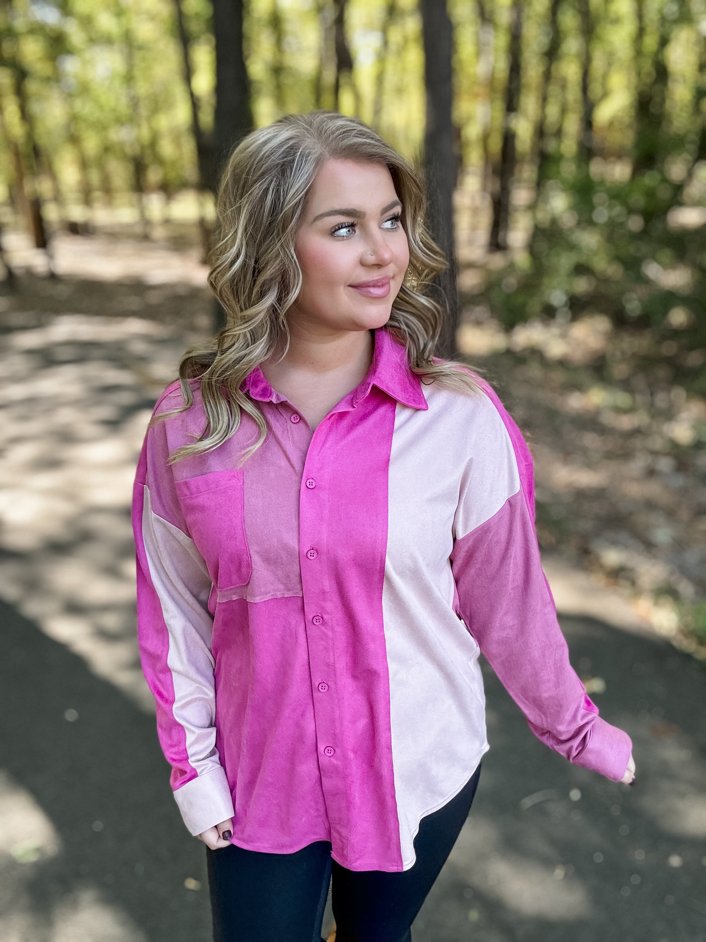 Everyday Essential Top - Fuchsia