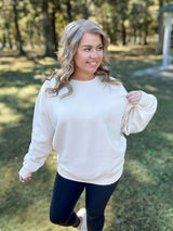 Ultimate Cozy Sweatshirt - Ivory