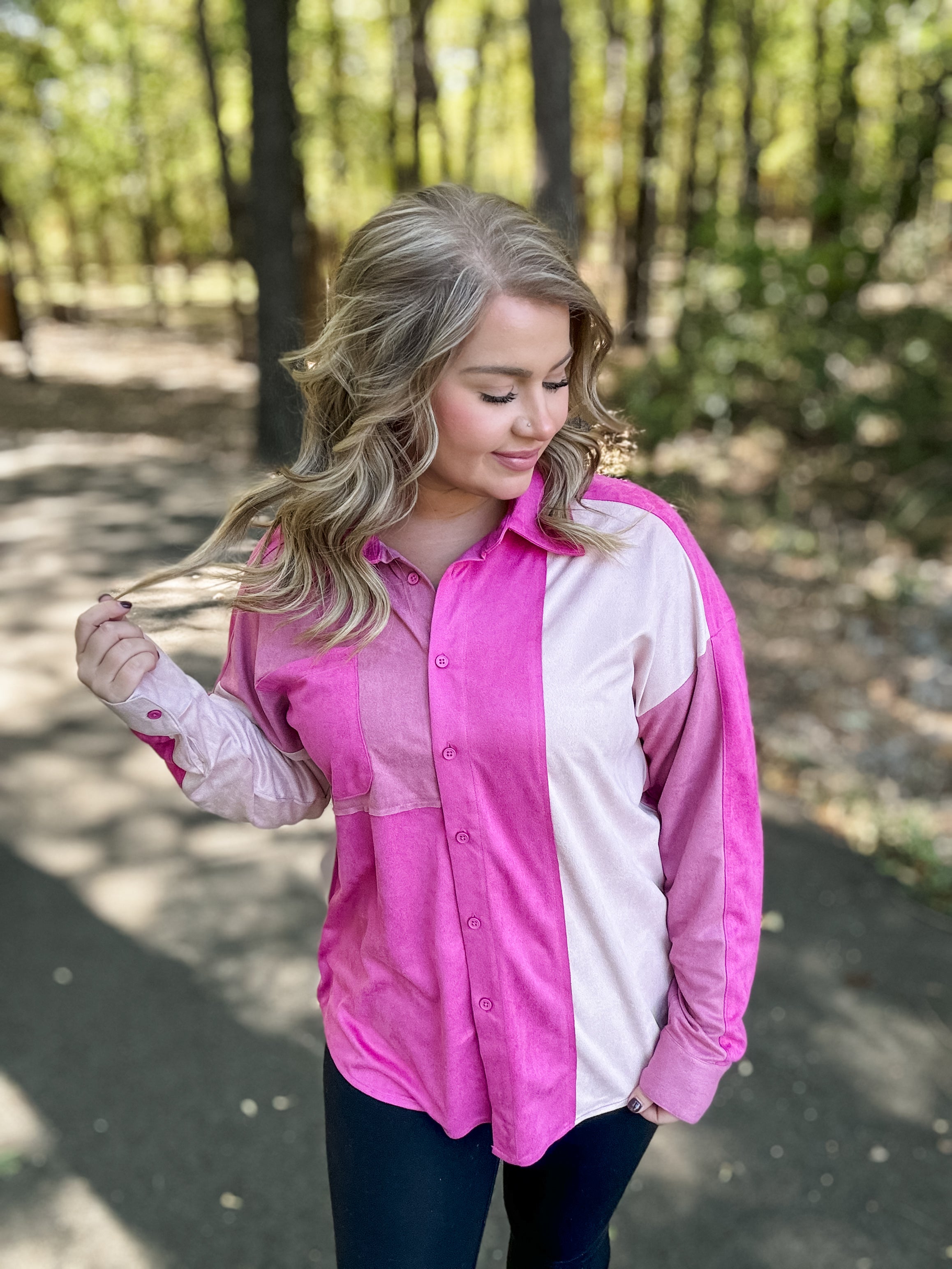 Everyday Essential Top - Fuchsia