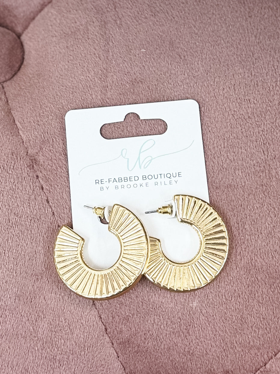 Golden Mirage Earrings