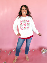 Jolly Bow Sweatshirt FINAL SALE