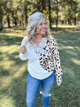 Cheetah Chic Sweater