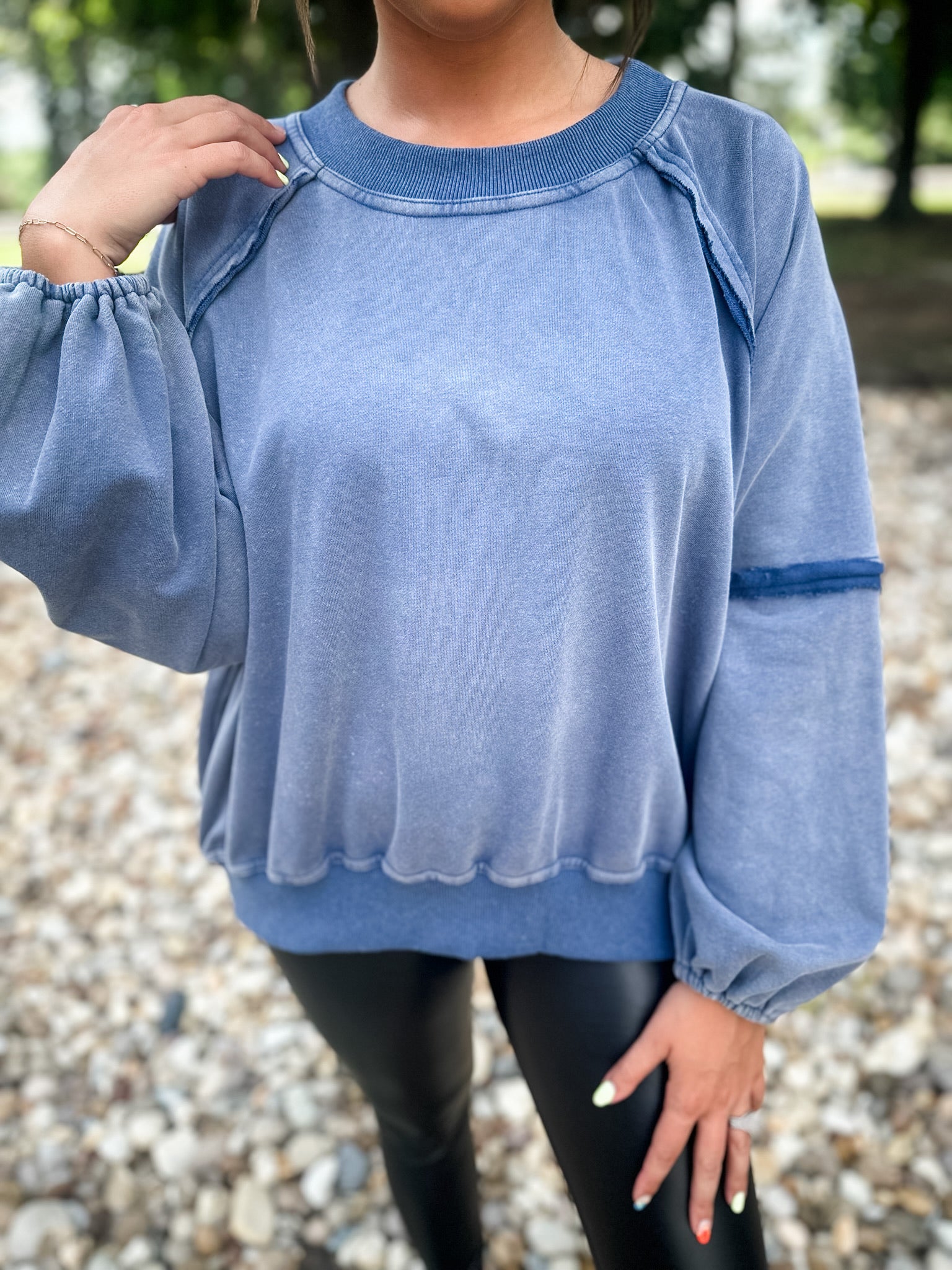 Raindrop Rhapsody Sweatshirt FINAL SALE