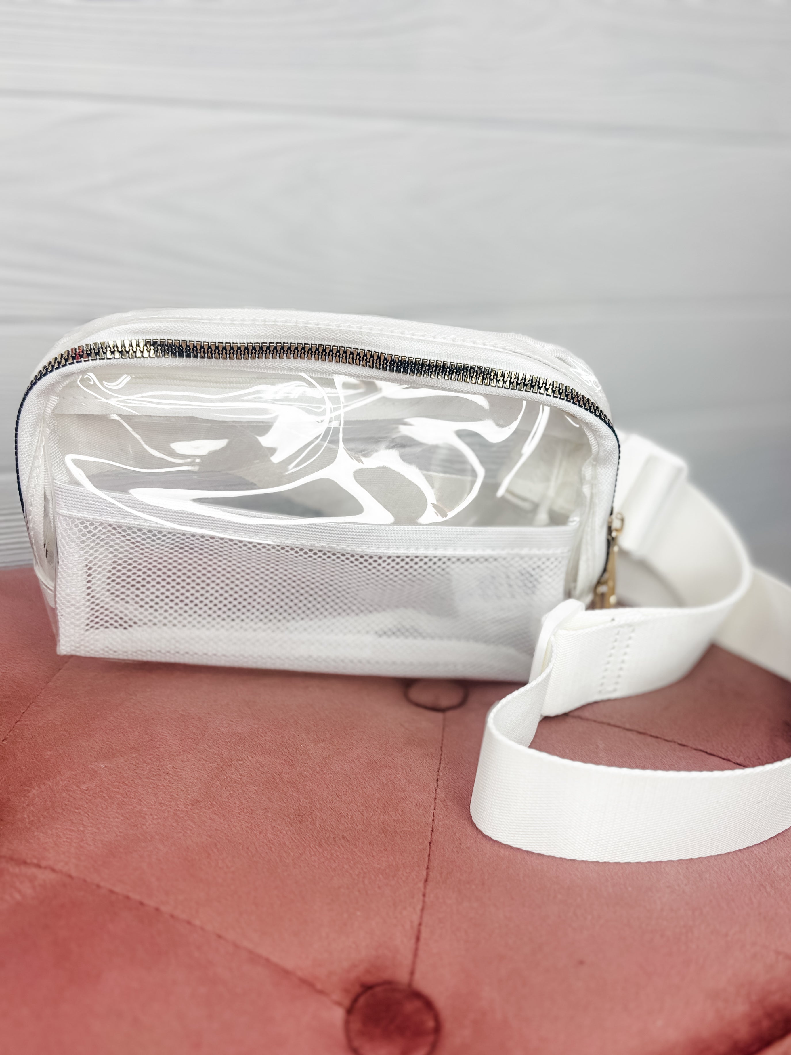 Clear Route Bag - Ivory