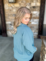 Essence Of Fall Top - Slate FINAL SALE