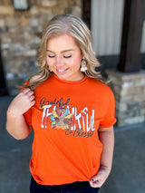 Grateful, Thankful, & Blessed Graphic Tee