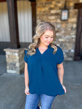 Easy Going Top - Teal