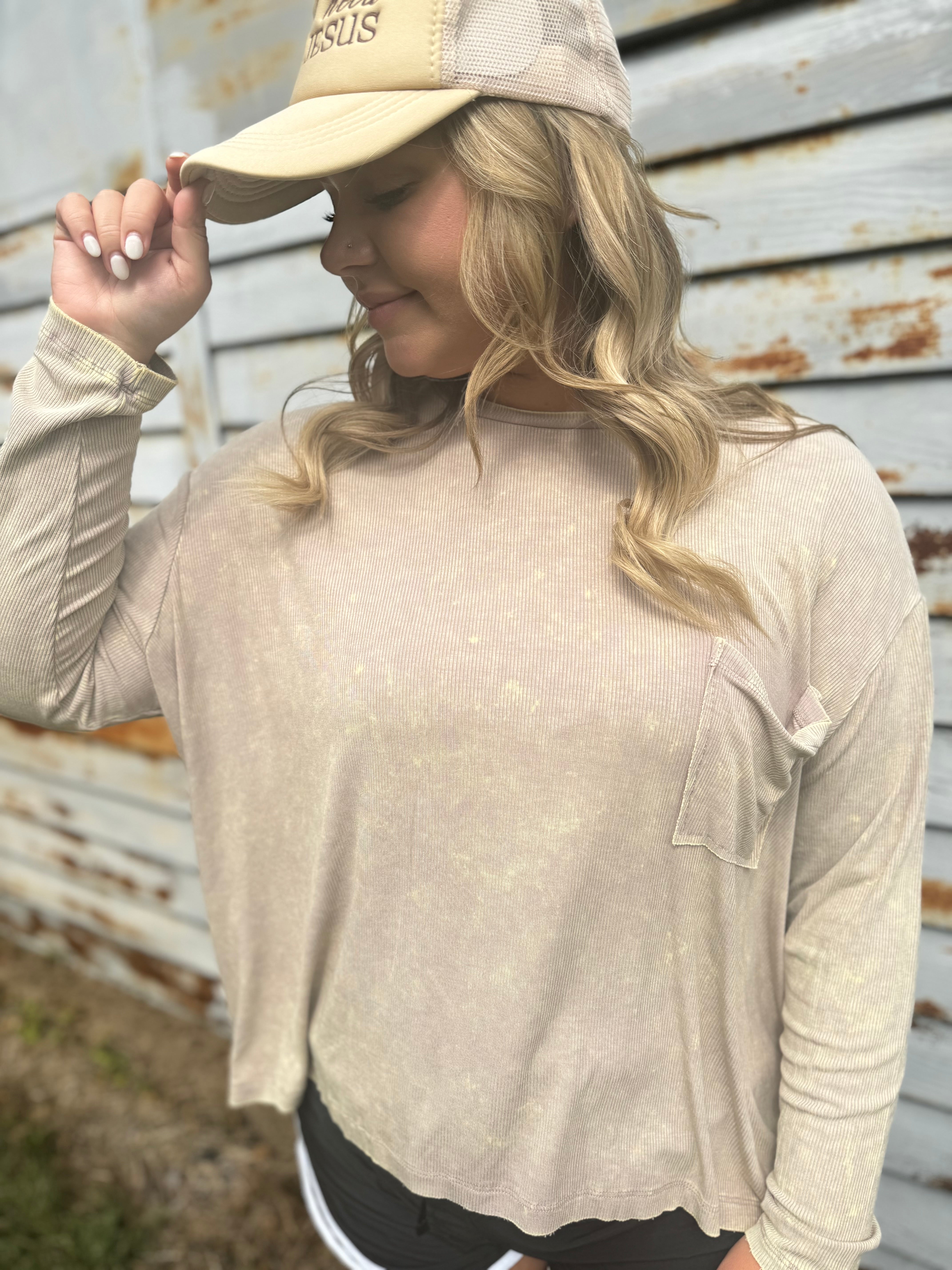 Harvest Heritage Top - Mocha