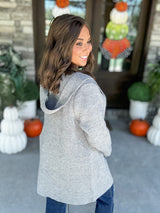 Snuggle Season Cardi - Grey FINAL SALE