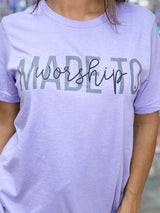 Made To Worship Graphic Tee FINAL SALE