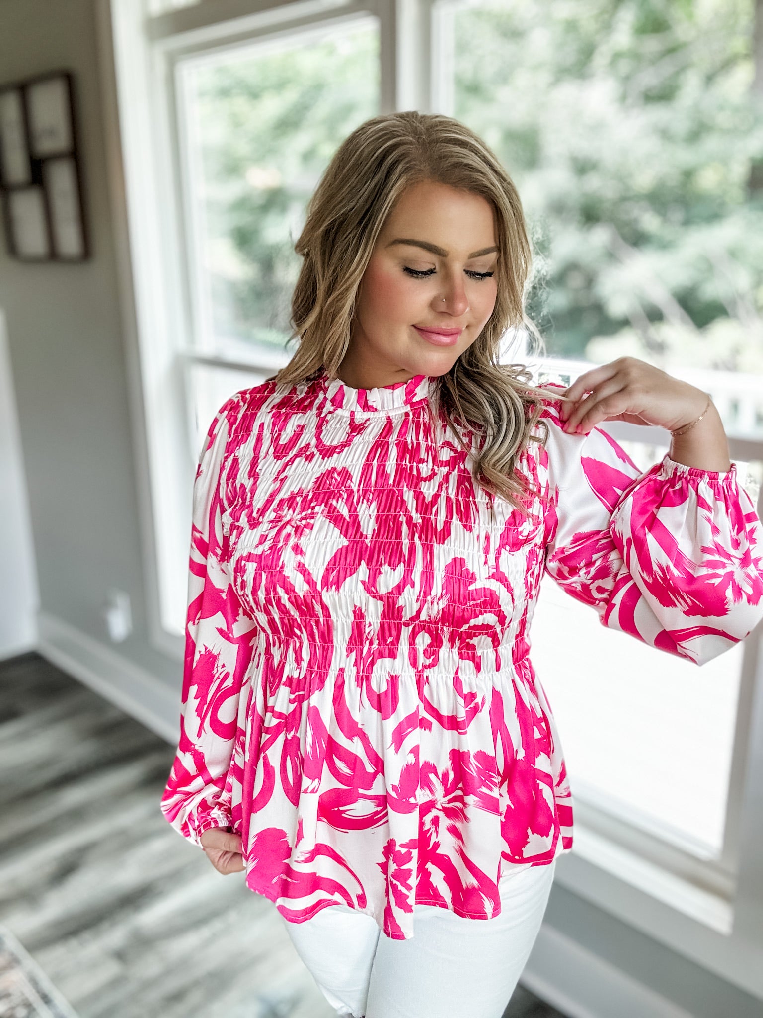 River Rapids Top - Pink