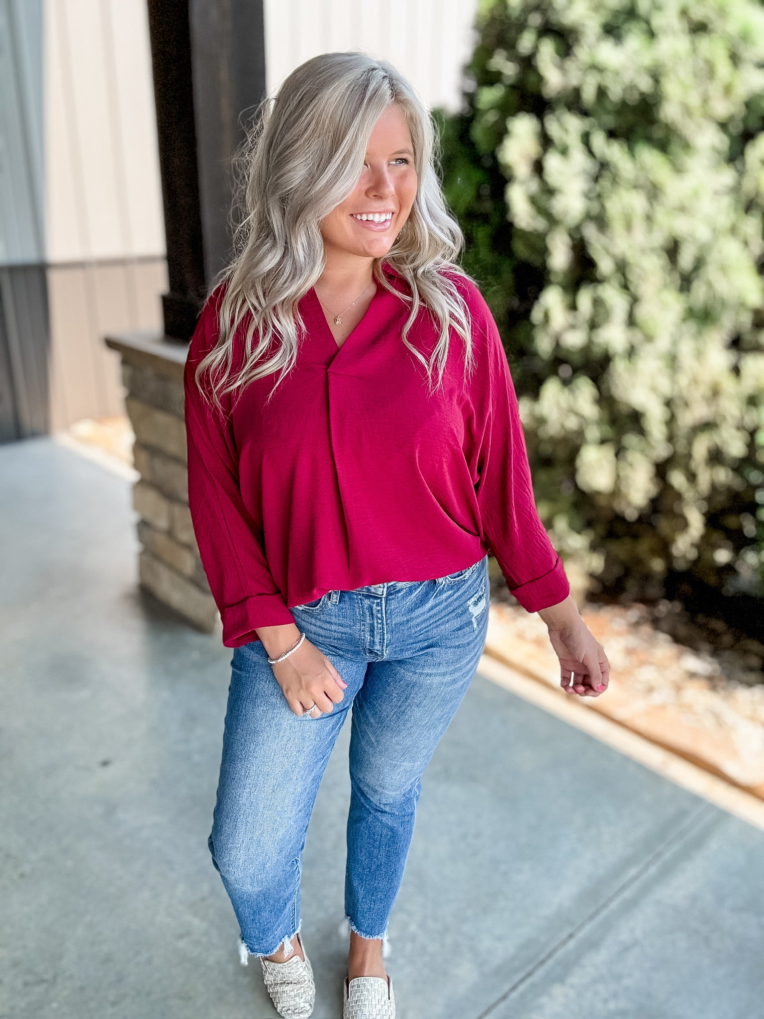 Essence Of Fall Top - Wine