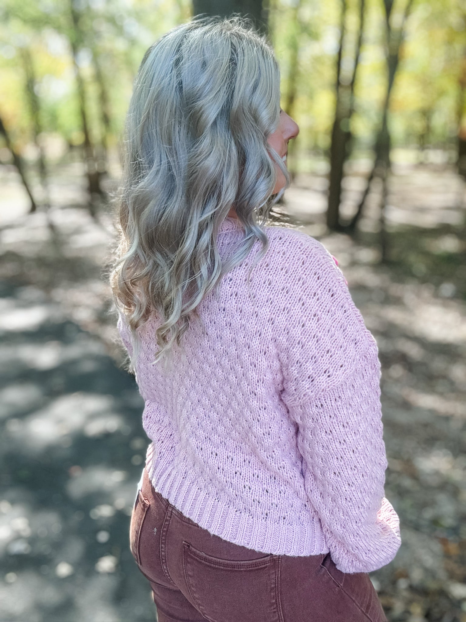 Blush Blossom Sweater