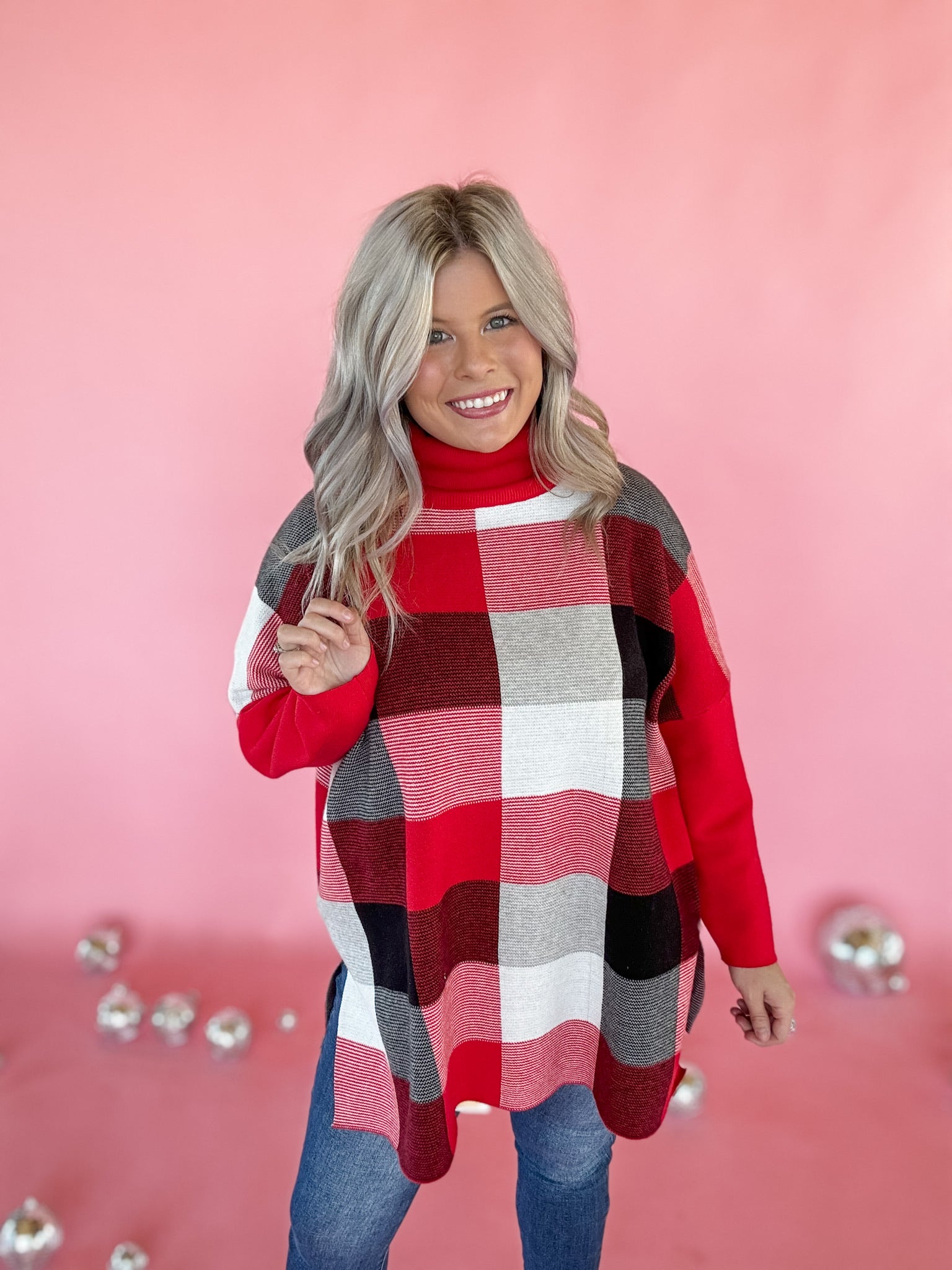 Gingham Grove Sweater