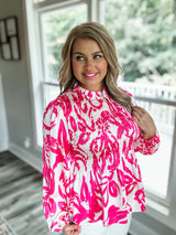 River Rapids Top - Pink FINAL SALE