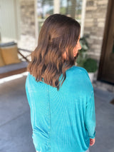 Harvest Heritage Top - Teal