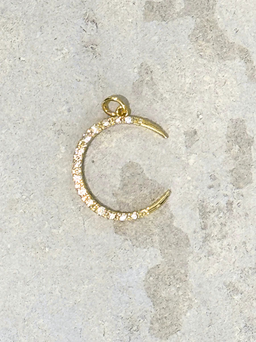 Crescent Moon Charm