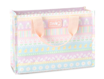 SWIG Small Reusable Tote Bag - Bunny Trail