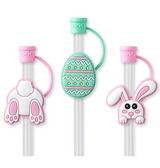 SWIG Straw Topper Set - Bunny Trail